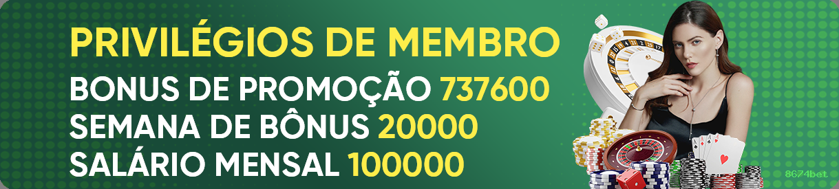 Pagamentos 8674bet PIX